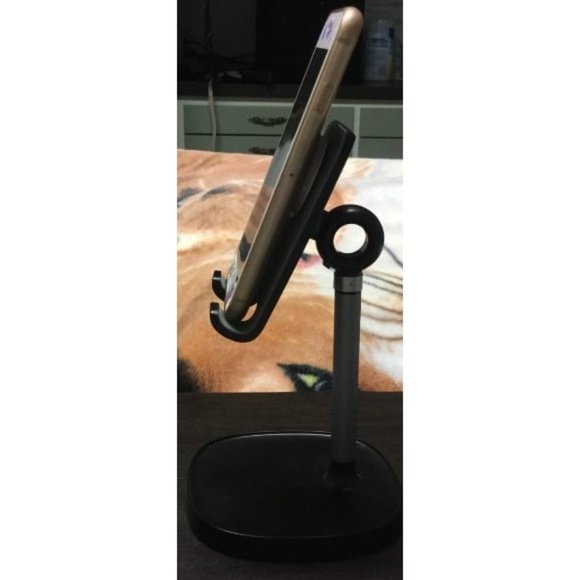 Cell Phone Stand Adjustable Phone Holer for Desk, Office Desk Accessories - Picture 6 of 6